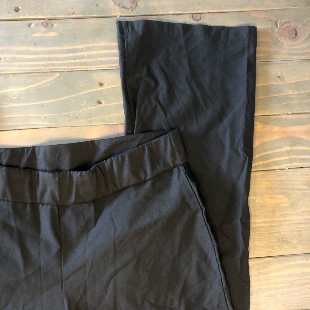Julie’s Closet Maternity black bootcut pants women's size large